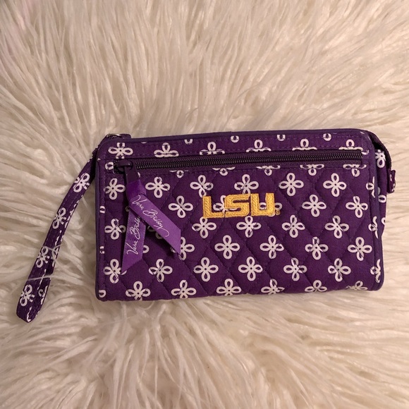 Vera Bradley Handbags - Vera Bradley Women’s LSU Tigers Wristlet Purse